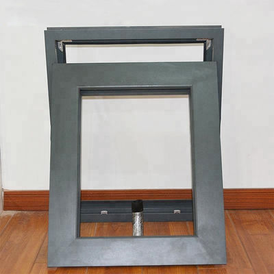 Ventana de alféizar de alambre de cadena de aluminio estándar estadounidense con sistema de sellado EPDM