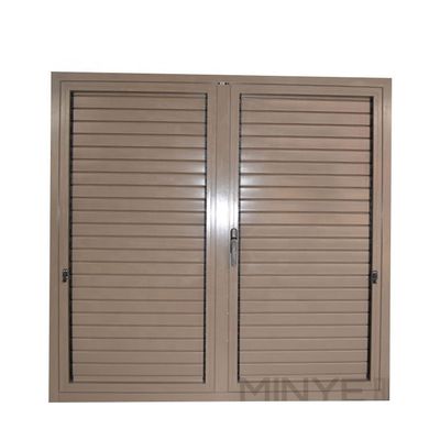 Cortina de persiana ajustable de tamaño personalizado para ventana interior en acabado recubierto de polvo