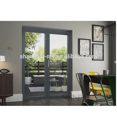 Puerta francesa de doble acristalamiento exterior con diseños personalizados e aislamiento térmico