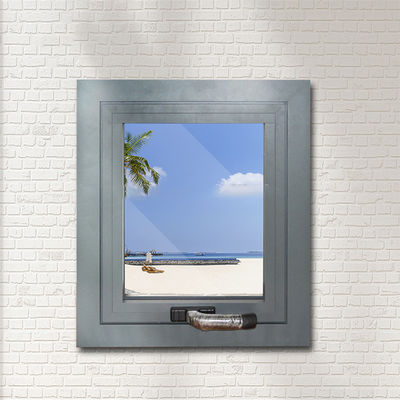 Ventana de toldo de aluminio con doble acristalamiento de impacto templado directamente de en asequible