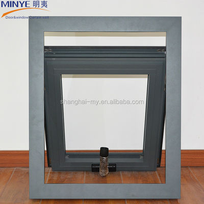 Ventana de toldo de aluminio con doble acristalamiento de impacto templado directamente de en asequible