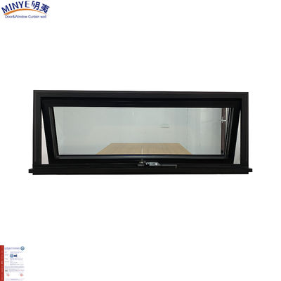 Ventana de toldo de aluminio con doble acristalamiento de impacto templado directamente de en asequible