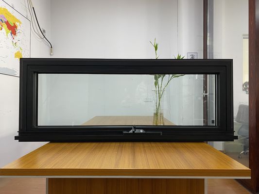 Ventana de toldo de aluminio con doble acristalamiento de impacto templado directamente de en asequible