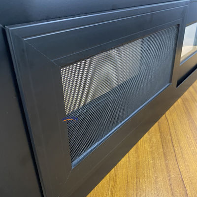 Modelo de apertura horizontal aislamiento térmico aluminio ventanas correderas con mosquiteros