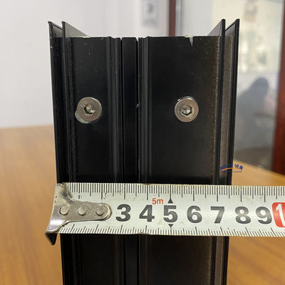 Modelo de apertura horizontal aislamiento térmico aluminio ventanas correderas con mosquiteros