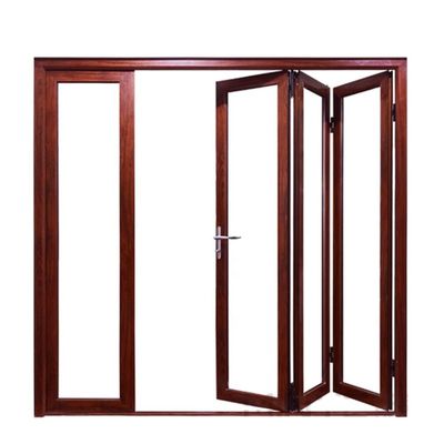 Puertas plegables de vidrio de aluminio plegables para el lugar de trabajo