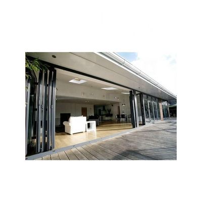 Puertas plegables de vidrio de aluminio plegables para el lugar de trabajo