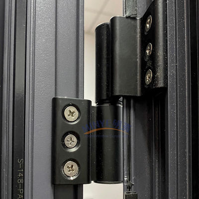 Modern Design Europe Puerta de seguridad de acero con cerraduras bisagras y accesorios de mango