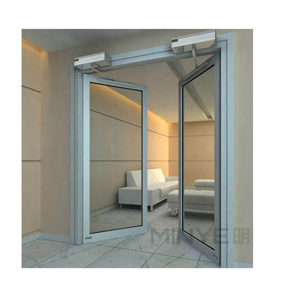 Función de seguridad Piso de acero inoxidable Diseño de puertas exteriores de resorte para puertas delanteras dobles
