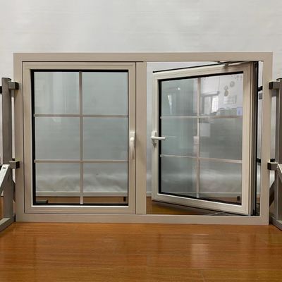 Casamento de aluminio de doble acristalamiento personalizable Ventanas insonorizadas y ahorro de energía
