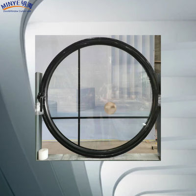 Ventanas redondas de aluminio de lujo con Vision Lite y sistema de sellado EPDM