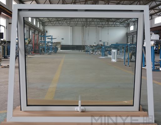 Moderno diseño de rompe térmico de aluminio Awning Ventanas para el revestimiento de materiales de construcción