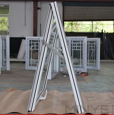 Moderno diseño de rompe térmico de aluminio Awning Ventanas para el revestimiento de materiales de construcción