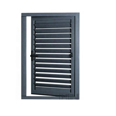 Ventanas de aluminio de revestimiento transparente/gris/azul/verde/marrón con doble acristalamiento