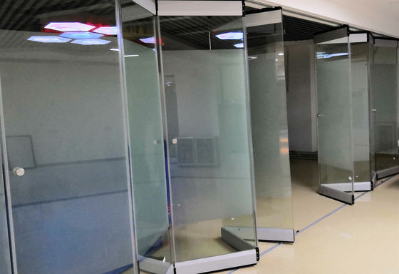 El mejor hardware chino pantalla plegable pantalla de vidrio cortina pila acordeón panorámico puerta doble