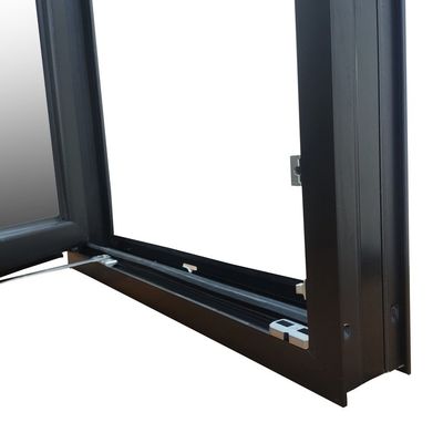 Diseño moderno estilo de ruptura térmica inclinación-girar inclinación y girar aluminio Casement Ventana
