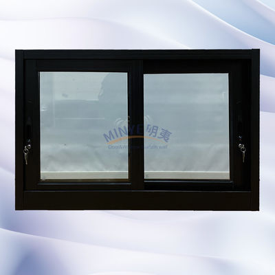 Balcón a medida Ventoso Normal de doble panel de aluminio deslizante de vidrio