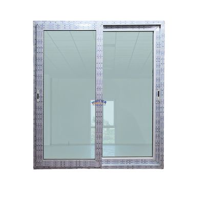 Ahorrar energía de vidrio doble templado UPVC PVC ventanas correderas para patio Vinyl ventanas de vidrio