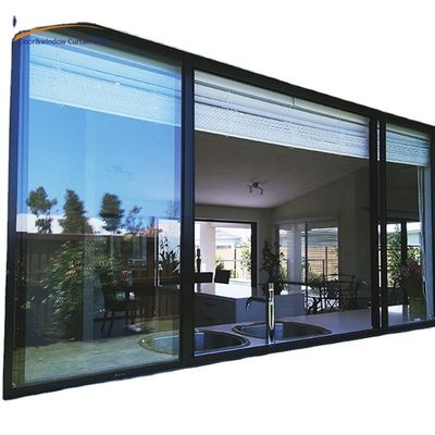Aislamiento acústico y térmico de alta tecnología china Puertas corredizas de aluminio para apartamentos