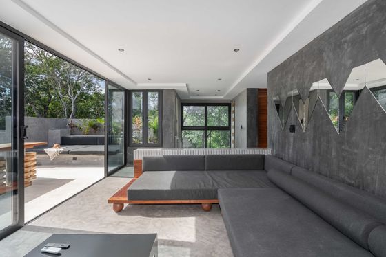 Aislamiento acústico y térmico de alta tecnología china Puertas corredizas de aluminio para apartamentos