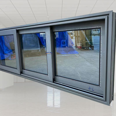 Salón de estar Energía Termal Break Aluminio Ventana corredera con Certificado ISO9001 CE