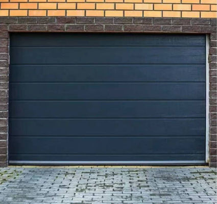 Puertas de seguridad Puerta de garaje de aluminio de estilo moderno para durabilidad y fiabilidad