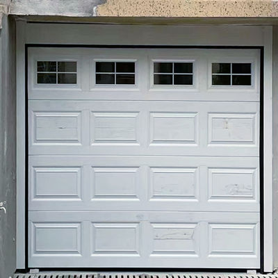Puertas de seguridad Puerta de garaje de aluminio de estilo moderno para durabilidad y fiabilidad