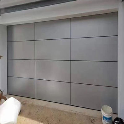 Puertas de seguridad Puerta de garaje de aluminio de estilo moderno para durabilidad y fiabilidad