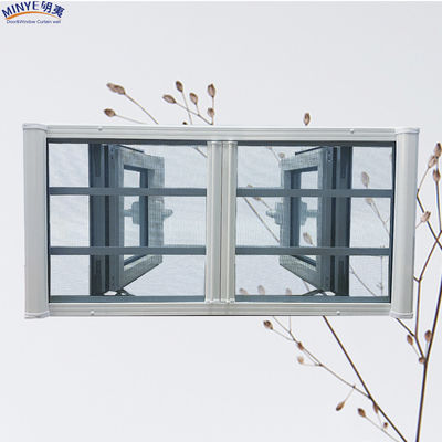 Ventana de revestimiento de aleación de aluminio con ruptura térmica y color personalizado