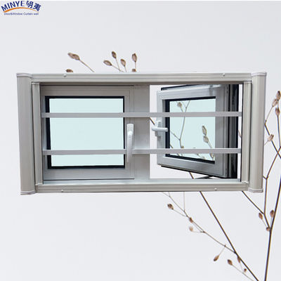 Ventana de revestimiento de aleación de aluminio con ruptura térmica y color personalizado