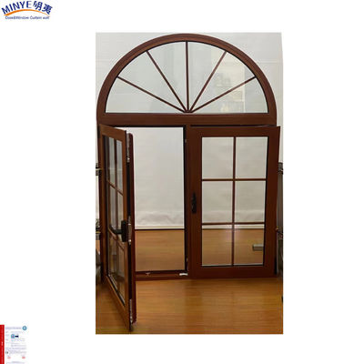 Ventana de aluminio vertical con revestimiento francés La combinación perfecta de estilo y función