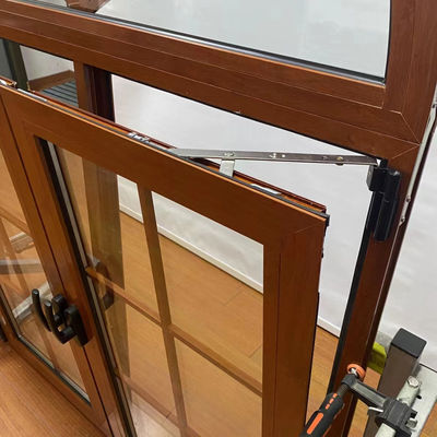Ventana de aluminio vertical con revestimiento francés La combinación perfecta de estilo y función