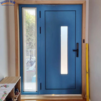 Puerta de entrada de aleación de aluminio de diseño francés perfecta para el hogar o el negocio
