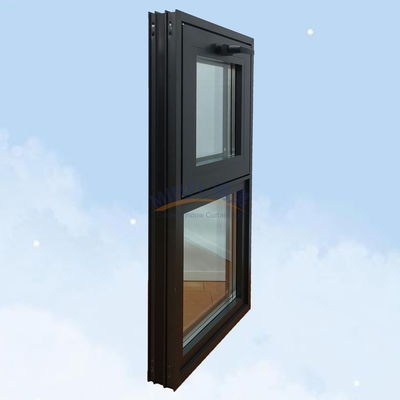Ventana inclinada de estilo swing abierto La opción ideal para mejorar la ventilación y la estética