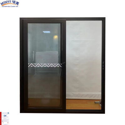 Interior de vidrio deslizante de aluminio Puertas francesas para el hogar Diseño apilable y posmoderno