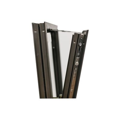 Ventana giratoria de inclinación de aluminio con ventaja de aislamiento térmico e impermeable