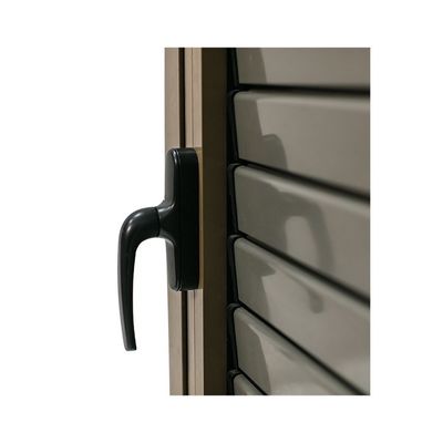 Tamaño personalizado Portón de cristal de aluminio de caja operado a mano en colores personalizados