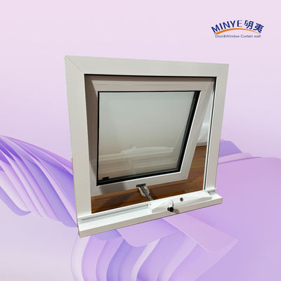 Ventana de toldo de doble vidrio de estilo australiano con aislamiento térmico e impermeable