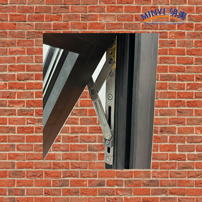 Ventana de vidrio doble templado para el dormitorio
