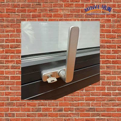 Ventana de vidrio doble templado para el dormitorio