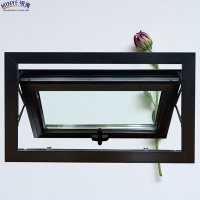 Villa hecha a medida ventanas exteriores de doble acristalamiento con marco de aluminio