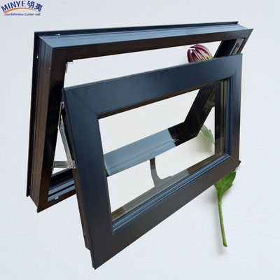 Villa hecha a medida ventanas exteriores de doble acristalamiento con marco de aluminio