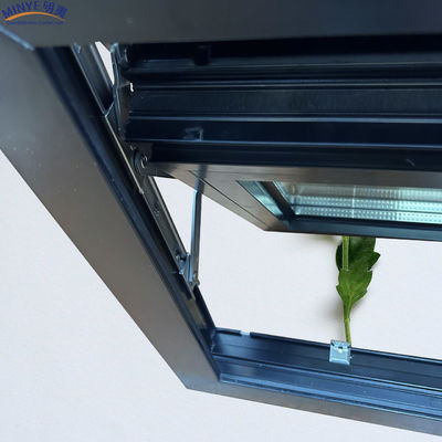 Villa hecha a medida ventanas exteriores de doble acristalamiento con marco de aluminio