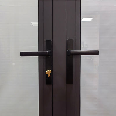 Puerta de casamento de entrada frontal de color personalizado para el hogar y comercial en aleación de aluminio