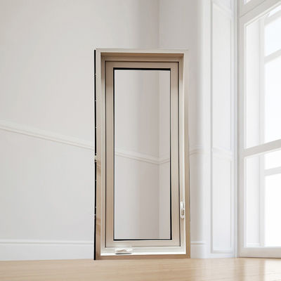 Ventanas de doble acristalamiento de diseño moderno con aletas de clavos y protección ambiental al 100%
