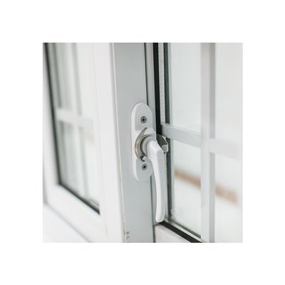Grill de ventanas de doble acristalamiento de Upvc deslizante en la integración de vidrio para un mantenimiento fácil
