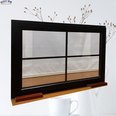 Colores personalizados de aluminio de ventana fija con alta resistencia y diseño moderno