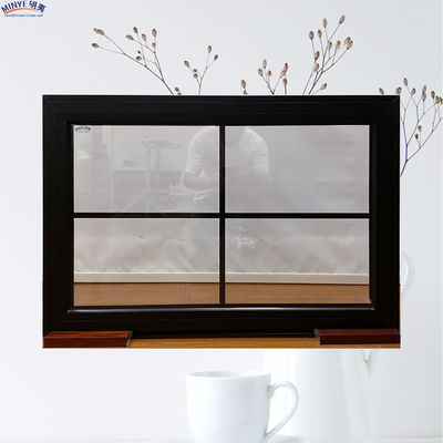 Colores personalizados de aluminio de ventana fija con alta resistencia y diseño moderno
