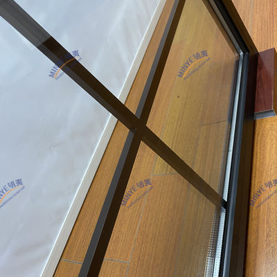 Colores personalizados de aluminio de ventana fija con alta resistencia y diseño moderno