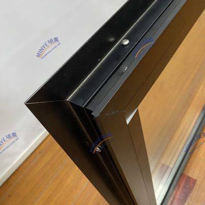Colores personalizados de aluminio de ventana fija con alta resistencia y diseño moderno